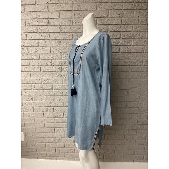 Max Jeans Tencel Tunic Top Size S NWT - Picture 5 of 11